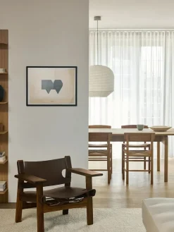 Fredericia Furniture Den Spanske Stol i cognac læder, eg sæbe af Børge Mogensen><noscript><img width=