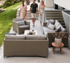 Cane-line Diamond 3 pers Sofa inkl. hynde fra> Udendørs Loungemøbler
