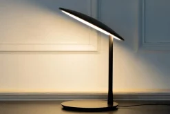 Nine Disc table light, black fra> Spots