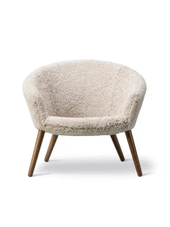 Fredericia Furniture Ditzel Lounge Chair, lammeskind fra><noscript><img width=