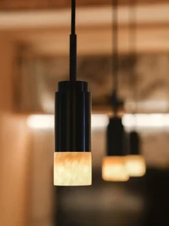 Anour Donya ONYX Cylinder, amber fra> Spots|Pendler