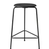 Fritz Hansen Dot barstol, sort af Arne Jacobsen> Barstole
