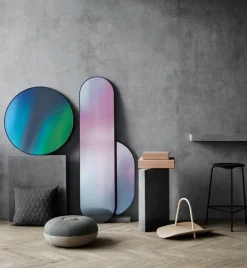 Fritz Hansen Dot barstol, sort af Arne Jacobsen><noscript><img width=