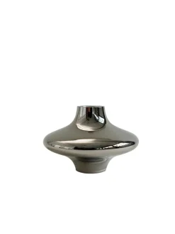 Hein Studio Doublet Candleholder Small, silver fra> Lysestager