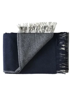 Silkeborg Uldspinderi Drejø Plaid, aqua fra><noscript><img width=