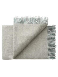 Silkeborg Uldspinderi Drejø Plaid, grey mix fra><noscript><img width=