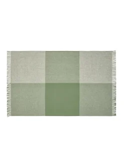 Silkeborg Uldspinderi Drejø Plaid, sage fra><noscript><img width=