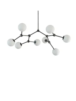 101 Copenhagen Drop Bulp Chandelier, mini grey fra> Spots|Lysekroner