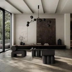 101 Copenhagen Drop Chandelier Globe, Burned Black fra><noscript><img width=