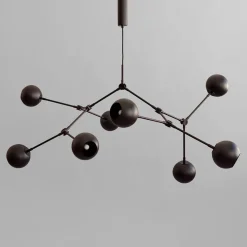 101 Copenhagen Drop Chandelier Globe, Burned Black fra><noscript><img width=