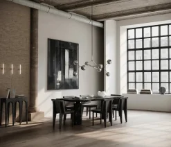 101 Copenhagen Drop Chandelier Globe, Burned Black fra><noscript><img width=