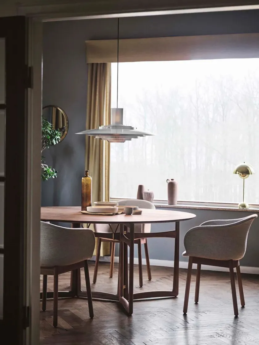 &Tradition Drop Leaf HM6 Spisebord af Hvidt & Mølgaard> Spiseborde