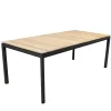 Cane-line Drop Spisebord m/120 cm udtræk, teak/lava grey fra> Haveborde