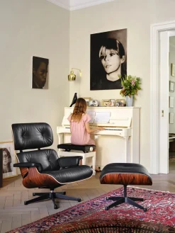 Vitra Eames Lounge Chair inkl. Fodskammel fra> Fodskamler|Lænestole