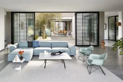 Vitra Eames Plastic Armchair LAR, sortlakeret fra> Lænestole