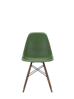 Vitra Eames Plastic Side Chair DSW, mørkbejdset ahorntræ fra><noscript><img width=