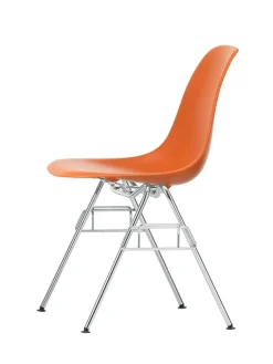 Vitra Eames Plastic Side Chair DSS-N, stabelbar fra> Spisebordsstole