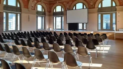 Vitra Eames Plastic Side Chair DSS-N, stabelbar fra> Spisebordsstole