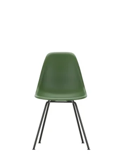 Vitra Eames Plastic Side Chair DSX, sort pulverlakeret fra><noscript><img width=