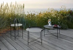 Houe Edge Tray Table, Ø 46 cm fra> Udendørs Loungemøbler|Haveborde