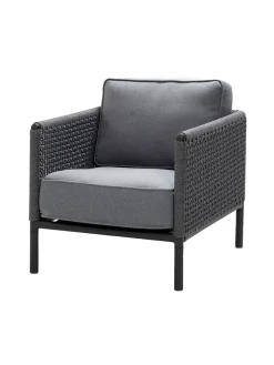 Cane-line Encore Loungestol, Soft Rope fra> Udendørs Loungemøbler|Havestole
