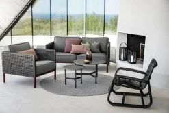 Cane-line Encore Loungestol, Soft Rope fra> Udendørs Loungemøbler|Havestole