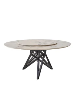 Ligne Roset Ennéa spisebord med Lazy Susan fra> Spiseborde