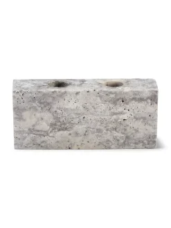 Wabi Sabi Nordic Epode Lysestage, calacatta violetta fra><noscript><img width=