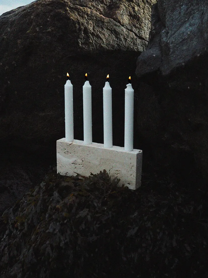 Wabi Sabi Nordic Epode Lysestage fra> Gaver Til Hende|Kalenderlys & Julelysestager