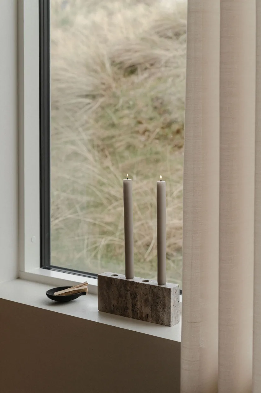 Wabi Sabi Nordic Epode Lysestage fra> Gaver Til Hende|Kalenderlys & Julelysestager