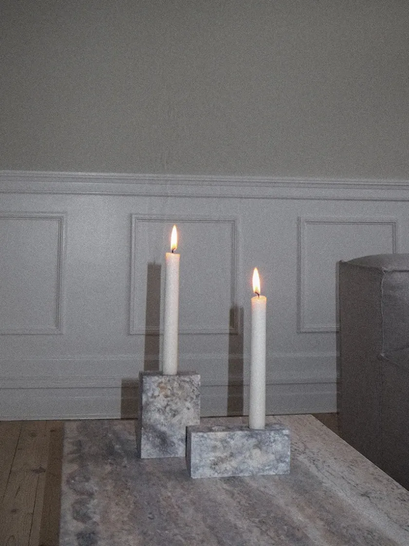 Wabi Sabi Nordic Epode Lysestage, terra fra> Gaver Til Hende|Kalenderlys & Julelysestager