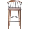 Stellar Works Exchange Bar Stool SH 75, walnut fra> Barstole