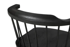 Stellar Works Exchange Dining Chair, black oak fra><noscript><img width=