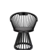 Tom Dixon Fan Dining Chair, black fra> Spisebordsstole