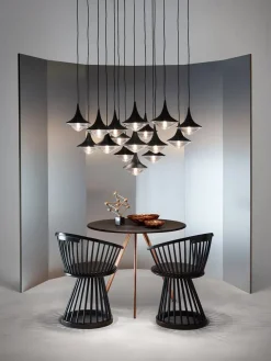 Tom Dixon Fan Dining Chair, black fra><noscript><img width=