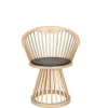 Tom Dixon Fan Dining Chair, natural fra> Spisebordsstole