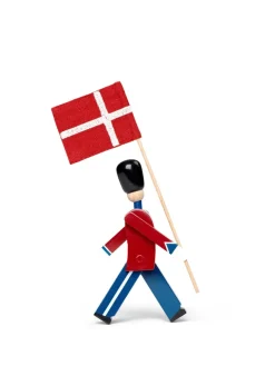 Kay Bojesen Fanebærer med tekstilflag, mini af><noscript><img width=