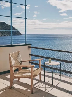 GUBI F-Chair Outdoor Loungestol fra><noscript><img width=