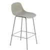 Muuto Fiber Barstool tube w. back fra> Barstole