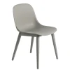 Muuto Fiber side chair wood fra> Spisebordsstole