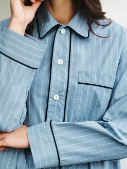 HAY Fineline Long Nightshirt fra> Tøj|Tekstiler Til Soveværelset