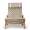 Carl Hansen & Søn FK10 Plico Chair, High Back fra> Loungestole|Lænestole