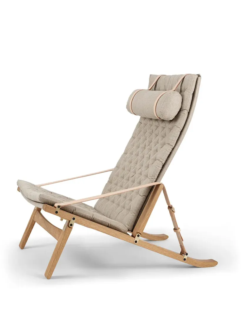 Carl Hansen & Søn FK10 Plico Chair, High Back fra> Loungestole|Lænestole