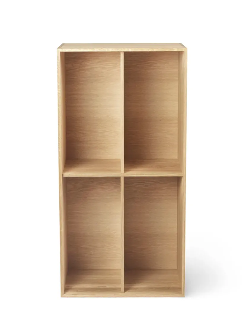 Carl Hansen & Søn FK63 Reol med Skillevægge, oprejst fra> Reoler