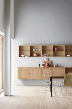 Carl Hansen & Søn FK63 Reol med Skillevægge, oprejst fra><noscript><img width=