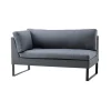 Cane-line Flex 2 pers. Modulsofa inkl. Sunbrella Hynde, højre fra> Udendørs Loungemøbler