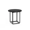 New Works Florence sidebord Ø50, black marquina fra> Sideborde Og Små Borde