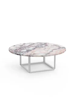 New Works Florence sofabord Ø90, black marquina fra><noscript><img width=
