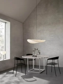 New Works Florence spisebord Ø120, gris du marais fra><noscript><img width=