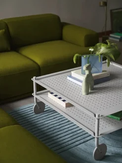 Muuto Flow Coffee Table, grey fra> Udendørs Loungemøbler|Haveborde